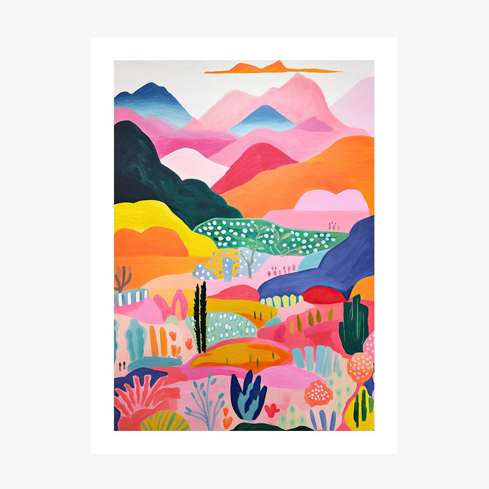 Magic Mountain 2 wall art print
