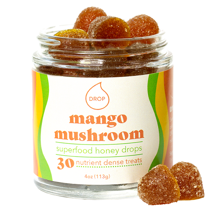 Mango Mushroom | Mushroom Honey Gummy | Immune & Pain Relief