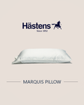 Marquis Pillow: 85% duck feathers, 15% duck down