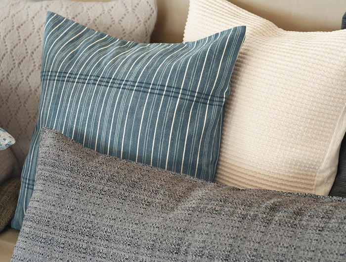 Lido Organic Decorative Pillow Cover - Coyuchi | Undyed w/Espresso