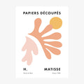 Matisse Peach Coral No. 2 wall art print