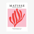 Matisse Red Coral No. 1 wall art print