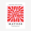 Matisse Red Coral No. 2 wall art print