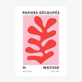 Matisse Red Coral No. 3 wall art print