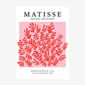 Matisse Red Coral No. 4 wall art print