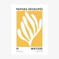 Matisse Yellow Coral No. 2 wall art print