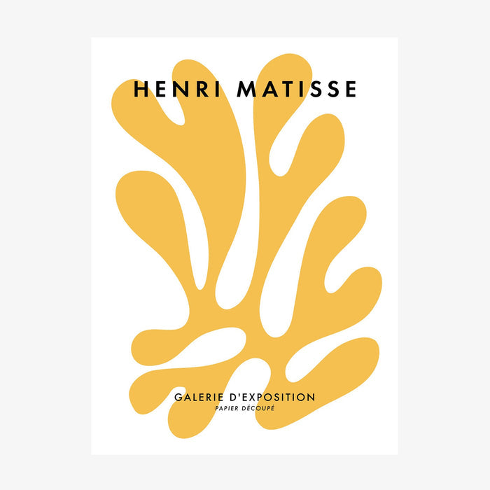 Matisse Yellow Coral No. 4 wall art print