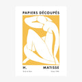 Matisse Yellow Nude wall art print