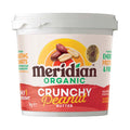 Meridian Organic Crunchy Peanut Butter in a 1kg