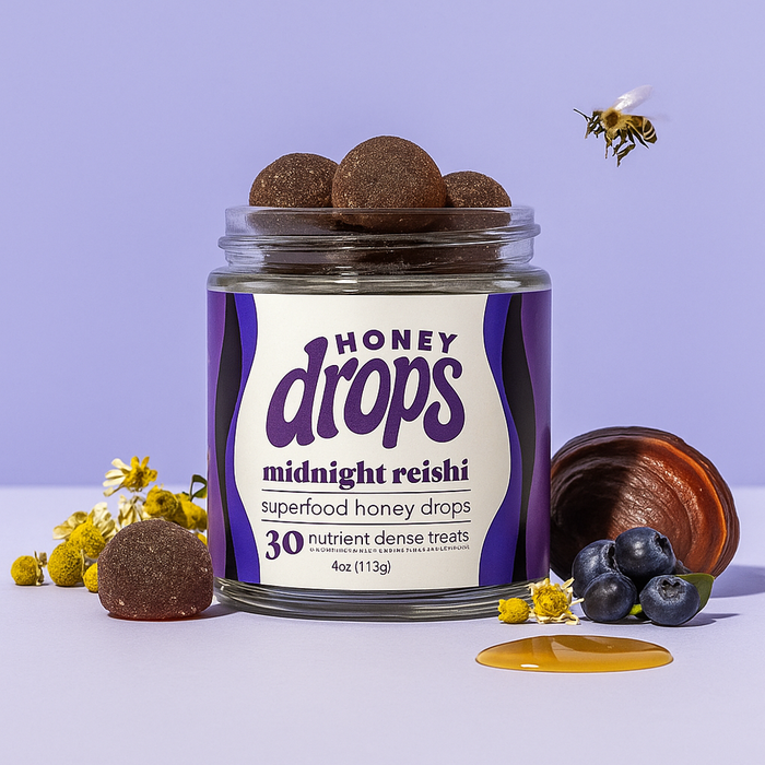Midnight Reishi | Mushroom Honey Gummy | Sleep & Relaxation