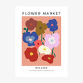 Milano Flower Market wall art print