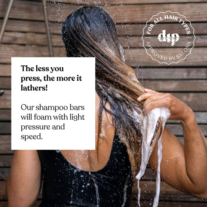 Mini Dip Shampoo Bar: Color Safe, Everyday - Wild Sage & Vetiver