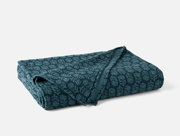 Mirada Organic Matelasse Coverlet