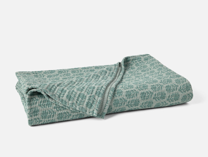 Mirada Organic Matelasse Coverlet