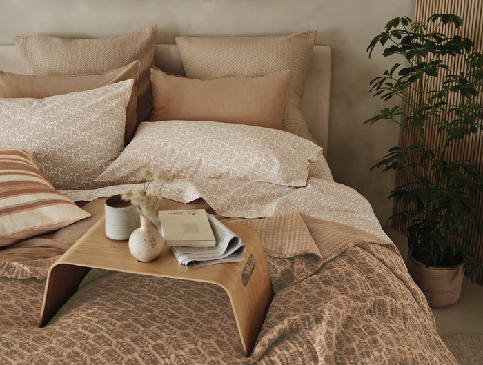 Mirada Organic Matelasse Coverlet