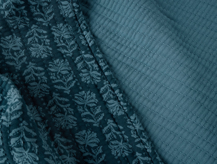 Mirada Organic Matelasse Coverlet