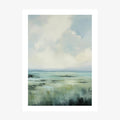 Misty Marsh wall art print