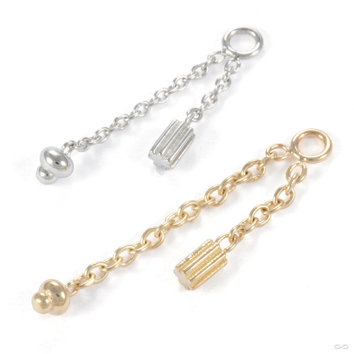 Mixed Bag 25 Charm in Gold from Pupil Hall in assorted materials