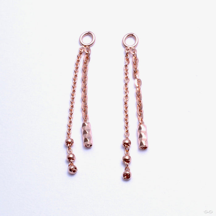 Mixed Bag Charm in Gold from Pupil Hall in rose gold