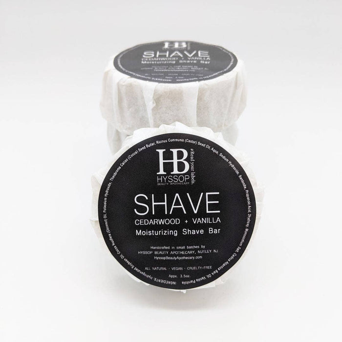 Moisturizing Shave Bar (Cedarwood + Vanilla)
