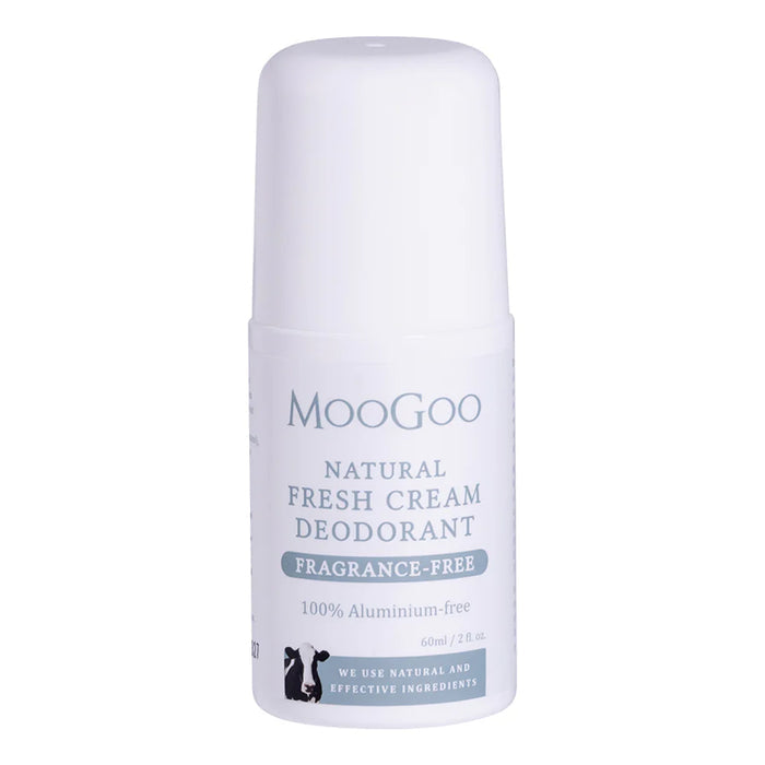 MooGoo Fresh Cream Deodorant - Sensitive & Fragrance-Free