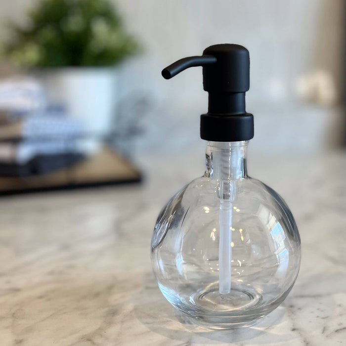 Moon Recycled Glass Soap Dispenser