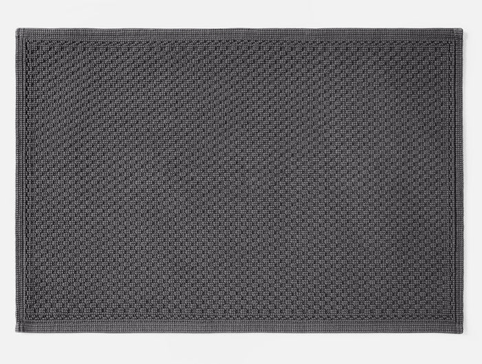 Moonstone Organic Bath Rug - Coyuchi | Slate