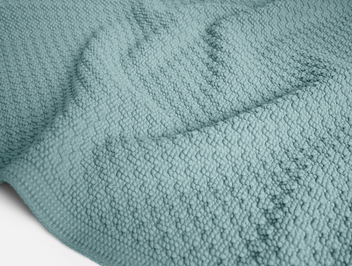 Moonstone Organic Bath Rug - Coyuchi | Pacific Blue