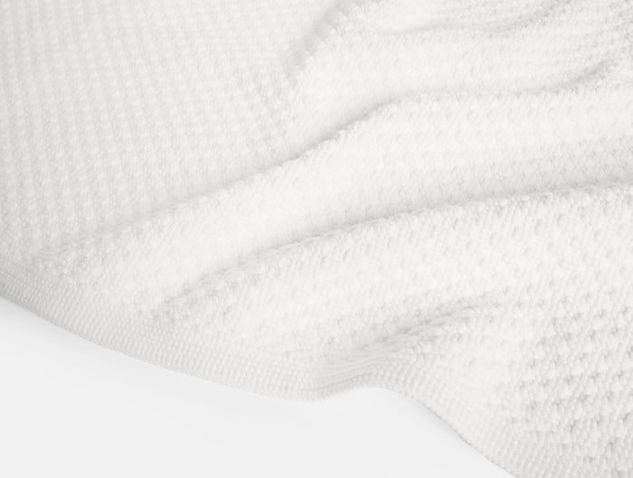Moonstone Organic Bath Rug - Coyuchi | Alpine White
