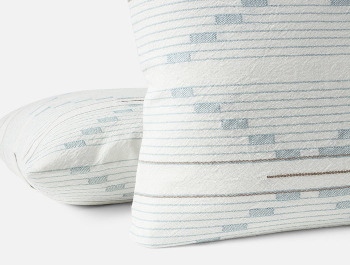 Morelia Organic Pillow Cover - Coyuchi | Wave