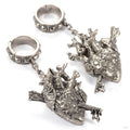 Mr. Pointy in White Brass from Queen of the Ashes Jewelry