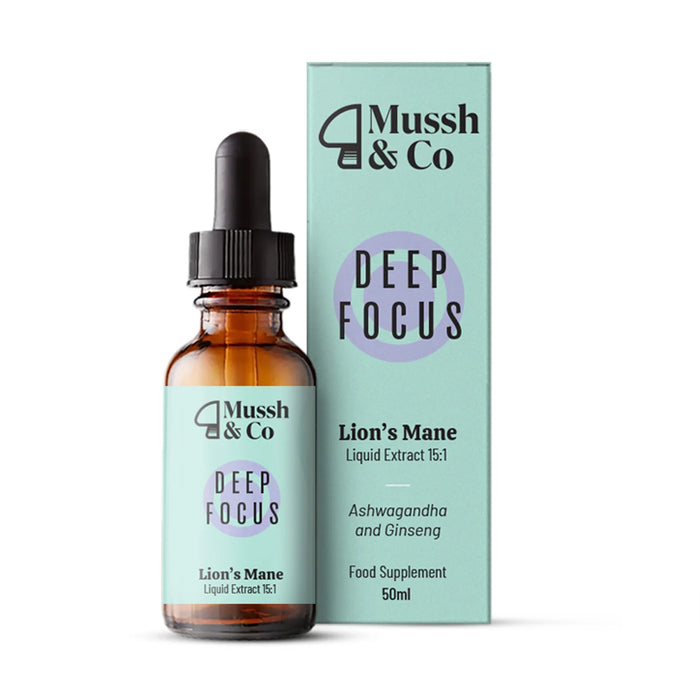 Mussh & Co Lion’s Mane Deep Focus Drops