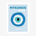 Mykonos Muse 1 wall art print