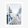 Mykonos Streets wall art print