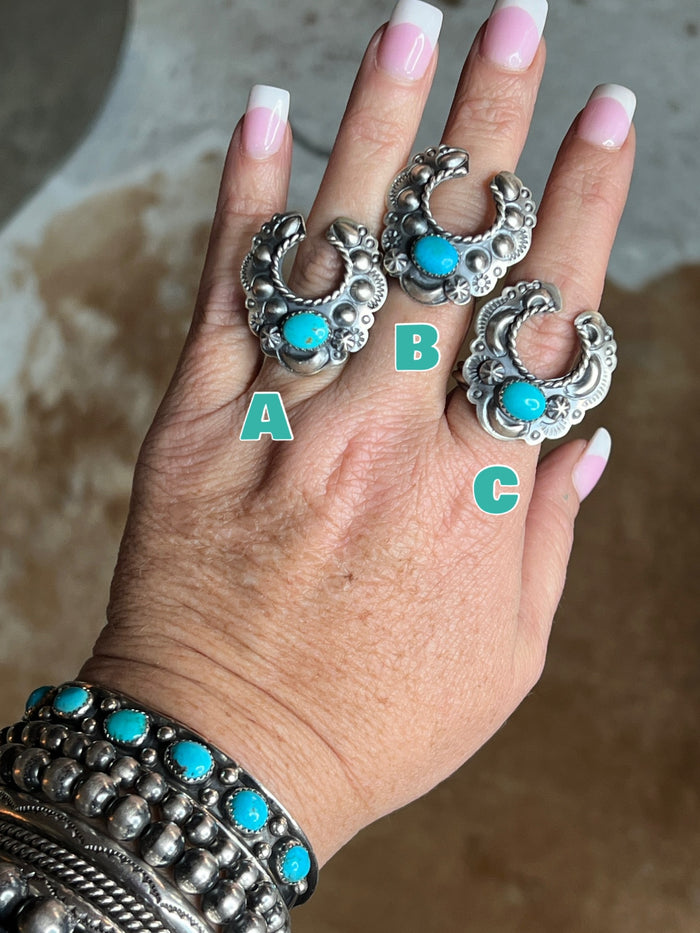 Naja Adjustable Ring by T Yazzie