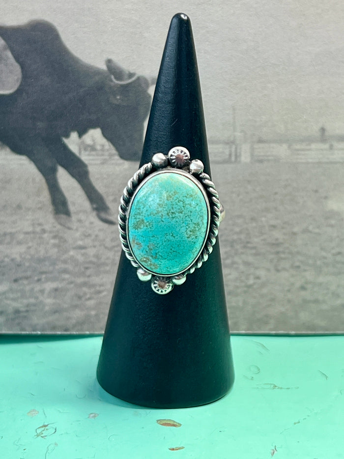 Native Made AdjutTurquoise Ring