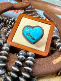 Native Made Big Heart Ring by LC