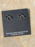 Native Made Cluster Onyx Post Earrings