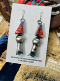 Native Made Dahlia and Blossom Earrings by Tia Long