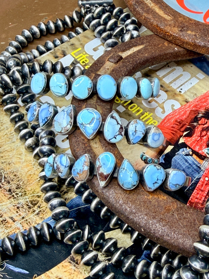 Native Made Golden Hills Cuff by Tom Lewis