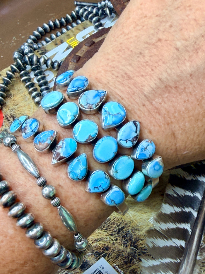 Native Made Golden Hills Cuff by Tom Lewis