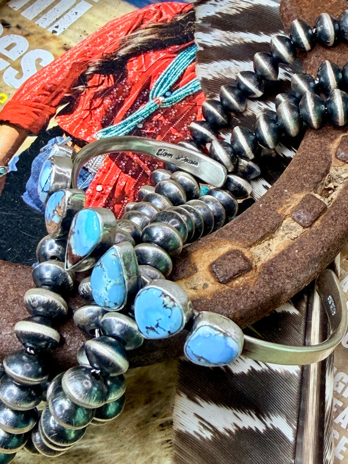 Native Made Golden Hills Cuff by Tom Lewis
