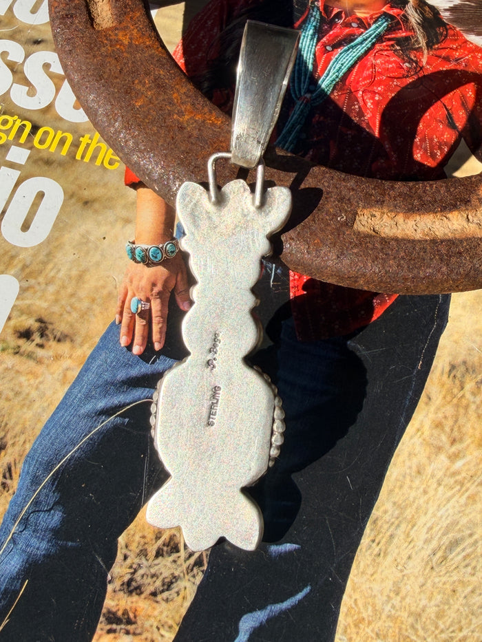 Native Made Golden Hills Pendant by Phillip Begay
