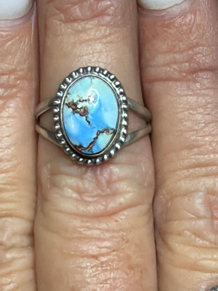 Native made Golden Hills Ring size 6.5 by S Cooke