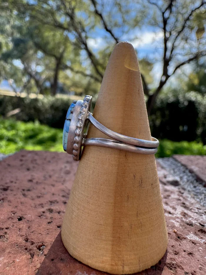 Native made Golden Hills Ring size 6.5 by S Cooke