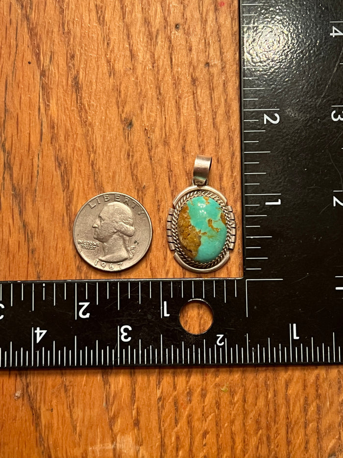 Native Made Pendant By Freda Martinez