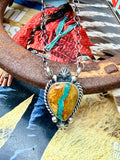 Native Made Royston Ribbon Necklace by Marita Benally