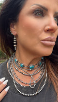 Native Made Saucer and Blossom Earrings by Preston Haley