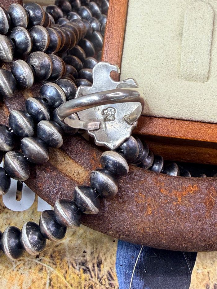 Native Made Thunderbird Ring size 7.5