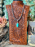 Native Made Turquoise Pendant by Tia Long